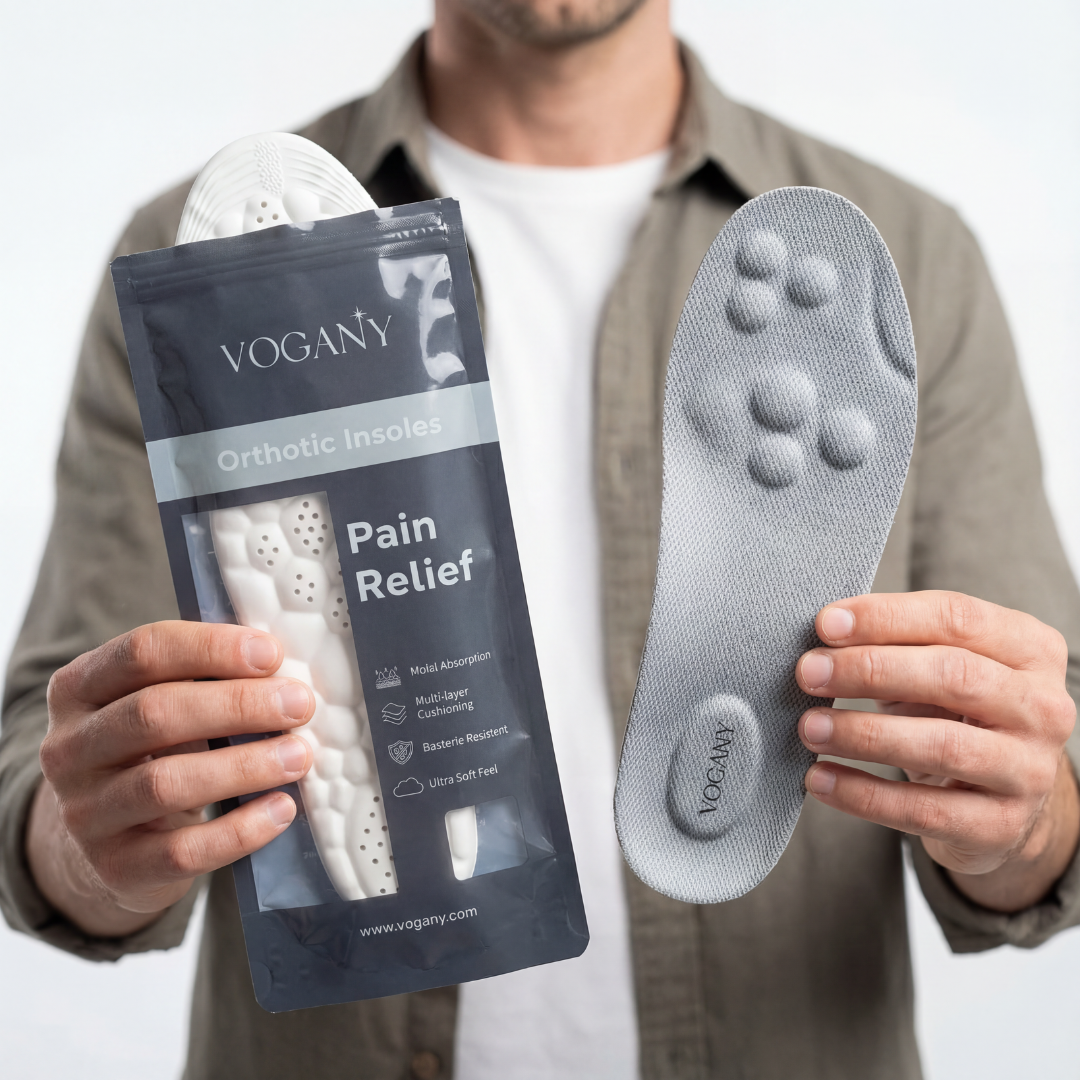 4D Massierende Einlegesohlen – Aktive Linderung & Schmerzfreies Gehen 