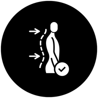 姿勢を改善する