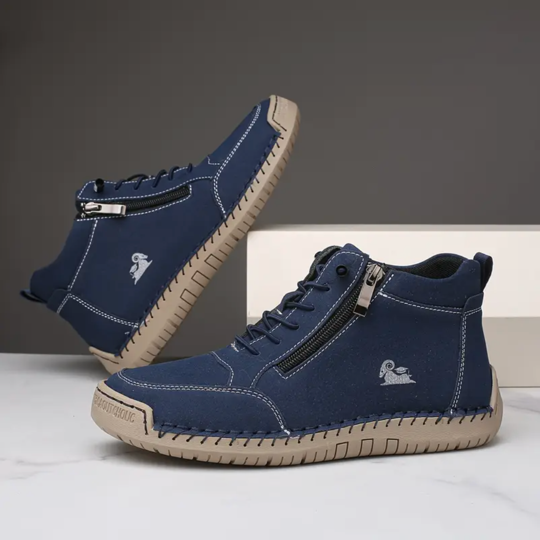 VogaDeck ダブルジップ – コンフォートスニーカー & 整形外科サポート 