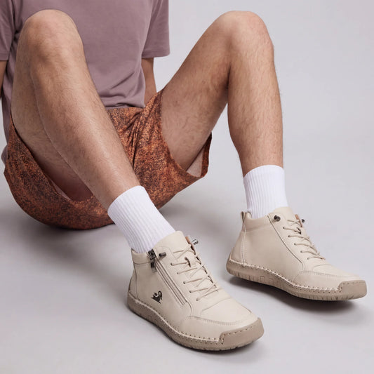 VogaDeck Zip – Sneakers Komfort & Orthopædisk Støtte 